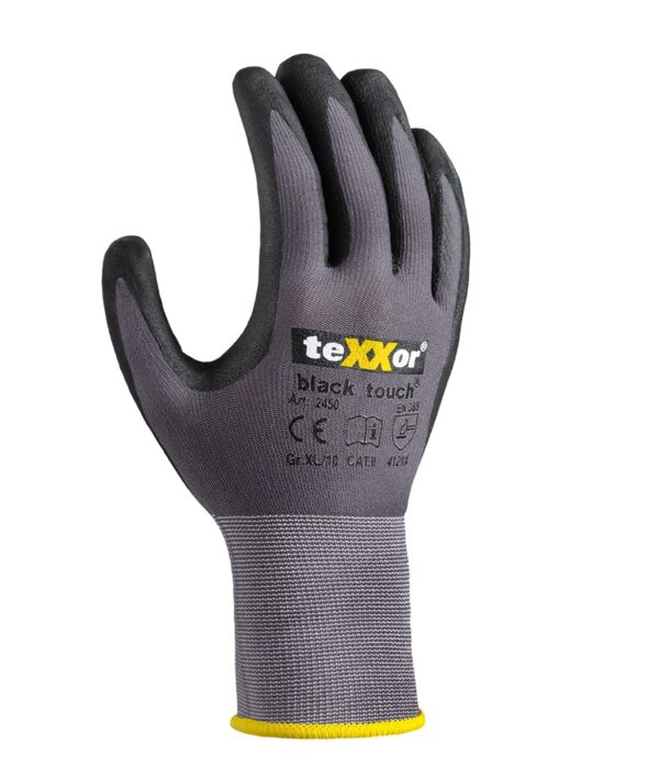 teXXor® Nylon-Strickhandschuhe black touch® | Detailbild 1