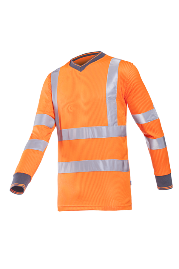 Bresso UV-Schutz T-Shirt langärmelig in orange